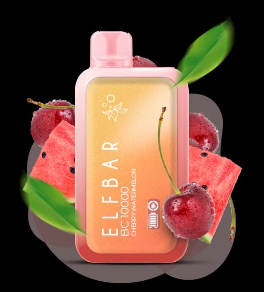 Єльф Бар BC 10000 Cherry Watermelon - 🍒🍉 Вишня, кавун