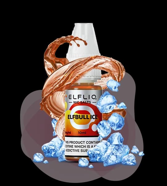 ELFLIQ Elfbull Ice 10ml - 🐂🧊 Енергетик, лід
