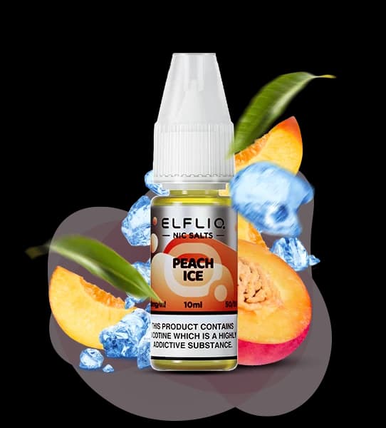 ELFLIQ Peach Ice 10ml - 🍑🧊 Персик з льодом