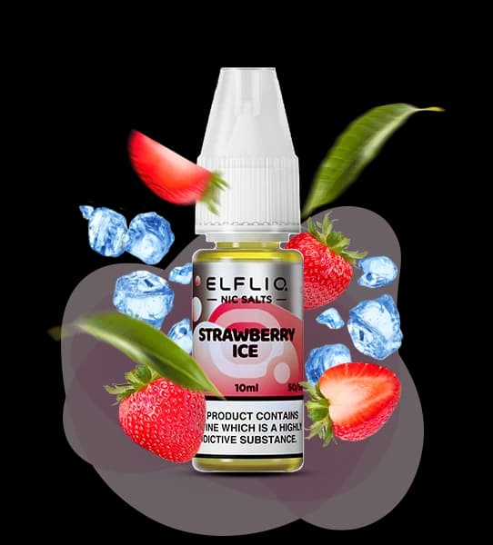 ELFLIQ Strawberry Ice 10ml - 🍓🧊 Полуниця з льодом