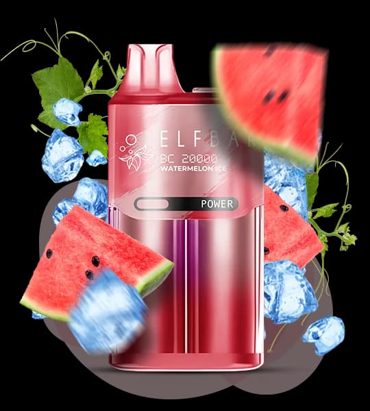 Єльф Бар BC20000 Watermelon Ice - 🍉🧊 Кавун з льодом