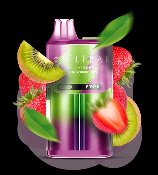 Єльф Бар BC20000 Strawberry Kiwi - 🍓🥝 Полуниця, ківі