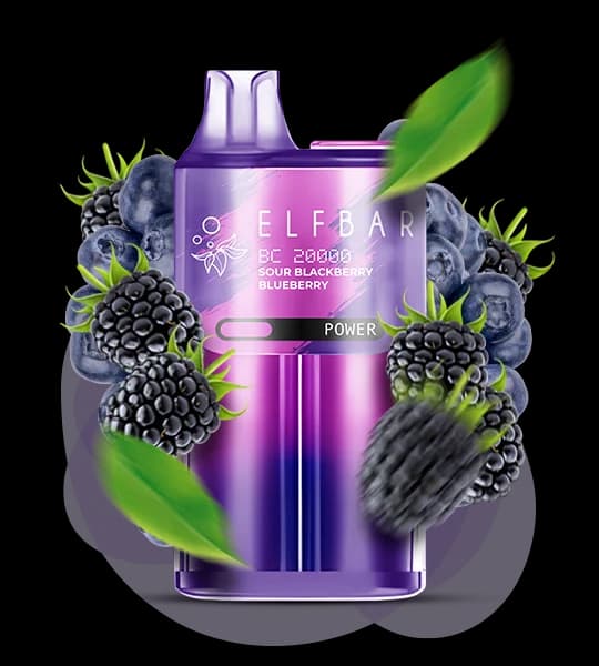 Єльф Бар BC20000 Sour Blackberry - 🫐 Кисла ожина