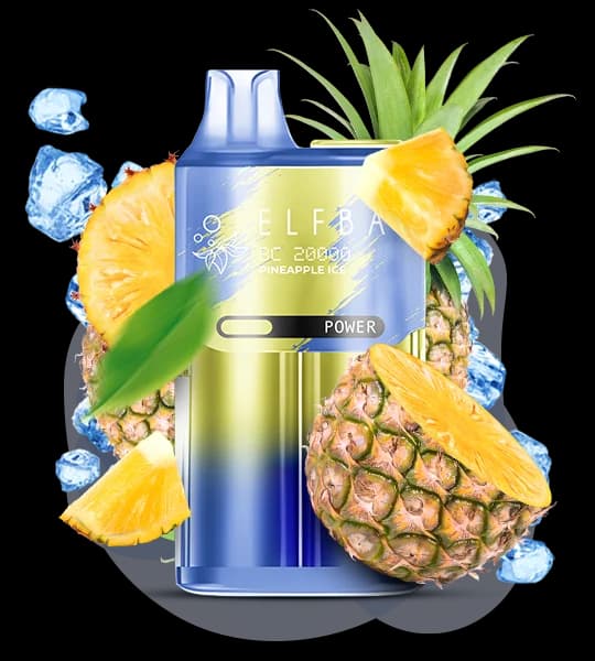 Єльф Бар BC20000 Pineapple Ice - 🍍🧊 Ананас з льодом