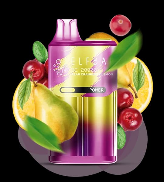 Єльф Бар BC20000 Pear Cranberry Lemon - 🍐🍒🍋 Груша, журавлина, лимон