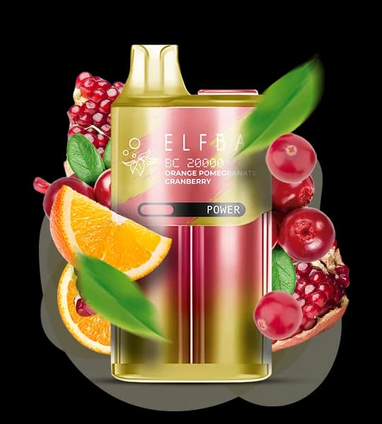 Єльф Бар BC20000 Orange Pomegranate Cranberry - 🍊 Гранат, журавлина, апельсин