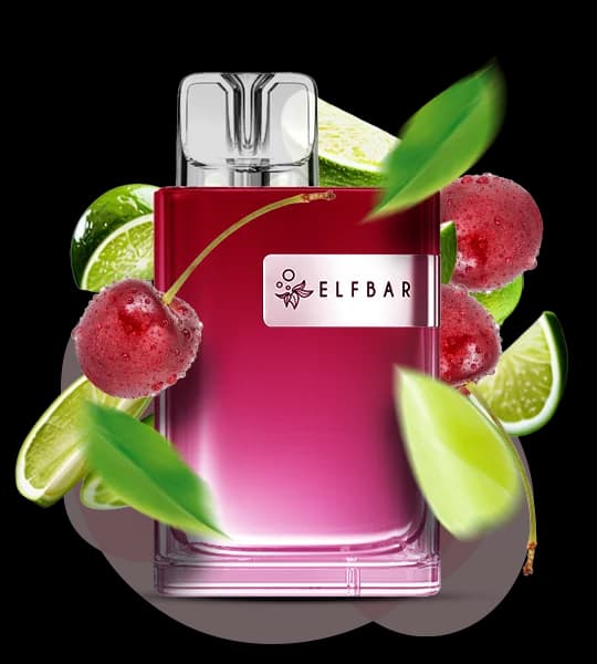 Єльф Бар CR 8000 Cherry lime - 🍒🍋 Вишня, лайм