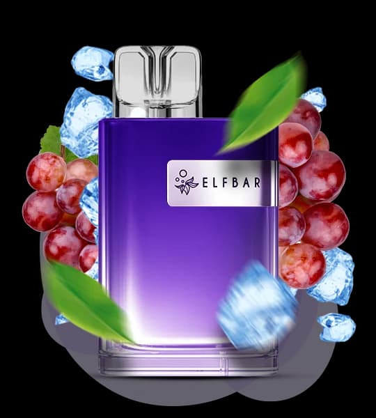 Єльф Бар CR 8000 Grape Ice - 🍇🧊 Виноград з льодом