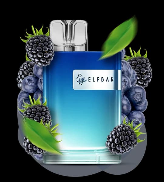 Єльф Бар CR 8000 Sour blackberry blueberry - 🫐 Кисла ожина, чорниця
