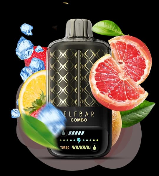Єльф Бар Combo 25000 Pink Lemonade & Grapefruit - 💖🍊 Рожевий лимонад та грейпфрут