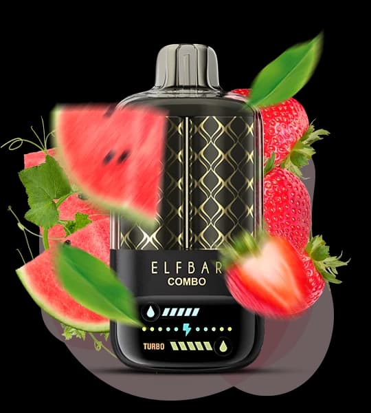 Єльф Бар Combo 25000 Watermelon & Strawberry - 🍉🍓 Кавун та полуниця