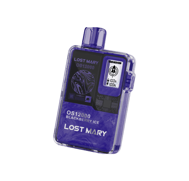 Lost Mary OS 12000 Blackberry ice - 🫐🧊 Ожина з льодом