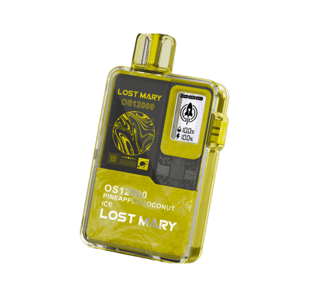 Lost Mary OS 12000 Pineapple, Coconut, Ice - 🍍🥥🧊 Ананас, кокос, лід