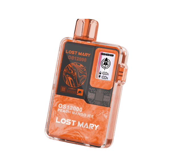Lost Mary OS 12000 Peach mango ice - 🍑🥭🧊 Манго, персик, лід