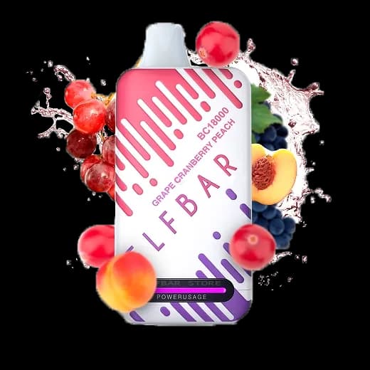 Єльф Бар BC 18000 Grape Cranberry - 🍇 Виноград, журавлина