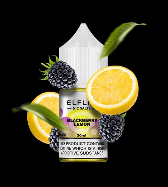 ELFLIQ Blackberry Lemon 30ml - 🫐🍋 Ожина, лимон