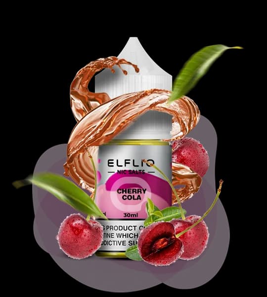 ELFLIQ Cherry Cola 30ml - 🍒🥤 Вишнева кола