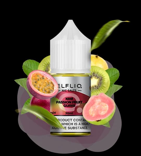ELFLIQ Kiwi Passion Fruit Guava 30ml - 🥝 Маракуйя, гуава, ківі