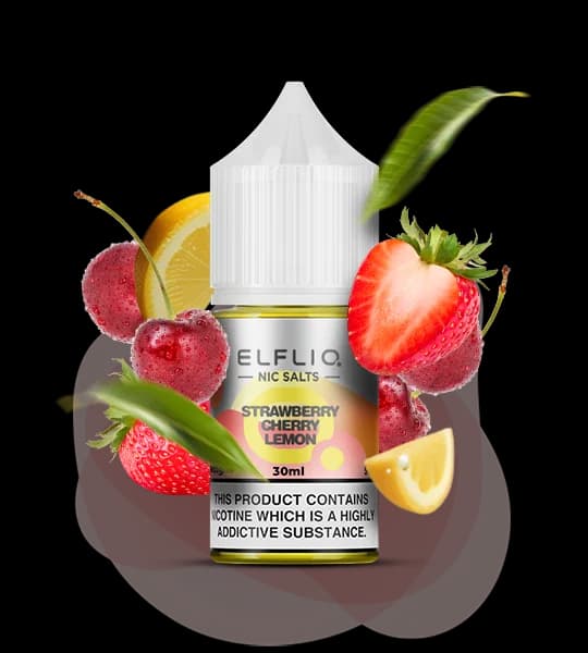 ELFLIQ Strawberry Cherry Lemon 30 ml - 🍓🍒🍋 Вишня, лимон, полуниця