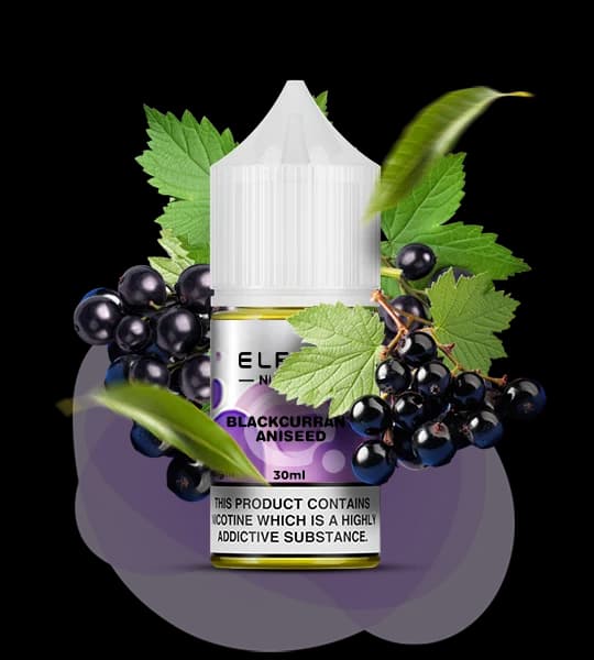 ELFLIQ Blackcurrant Aniseed 30 ml - 🫐 Аніс, чорна смородина