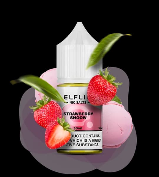 ELFLIQ Strawberry Snoow 30 ml - 🍓🧊 Полуниця з льодом