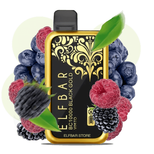 Єльф Бар Black Gold Vimto - 🥤 Вімто (фруктовий напій)
