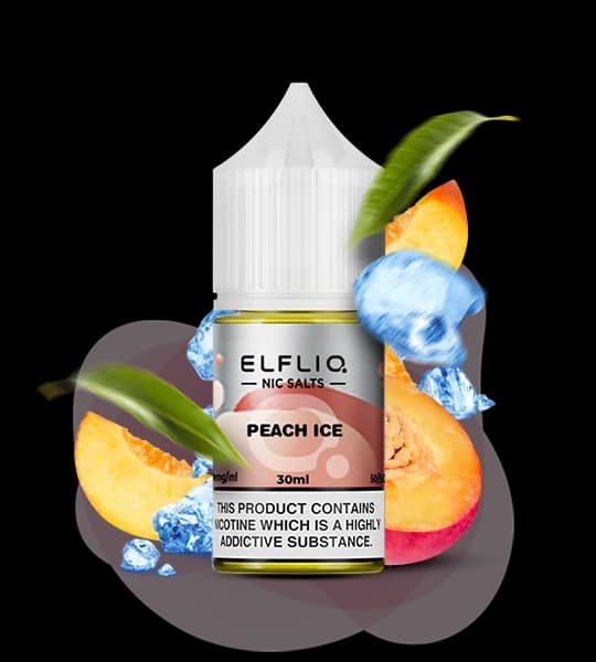 ELFLIQ Peach Ice 30 ml - 🍑🧊 Персик з льодом