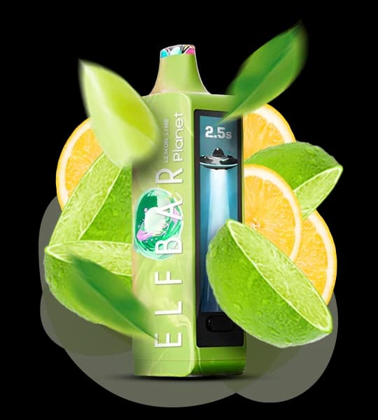 Єльф Бар Planet 25000 Lemon Lime - 🍋 Лайм, лимон