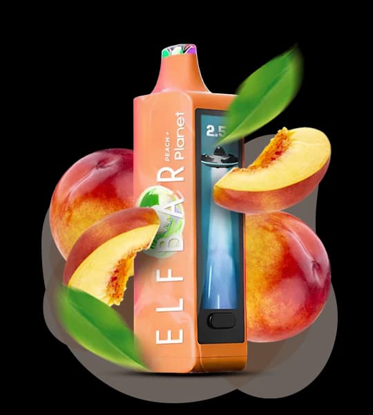 Єльф Бар Planet 25000 Peach+ - 🍑 Персик+ (Персик та ананас)