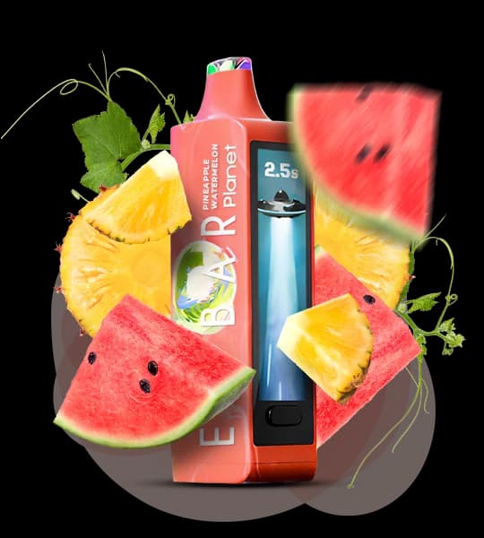 Єльф Бар Planet 25000 Pineapple Watermelon - 🍍🍉 Ананас, кавун