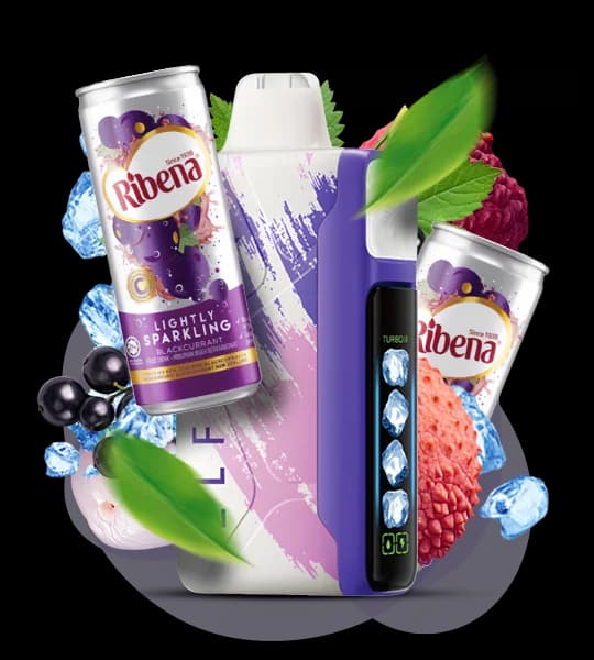 Єльф Бар Ice King 30000 Ribena lychee - 🫐 Лічі та Рібенна
