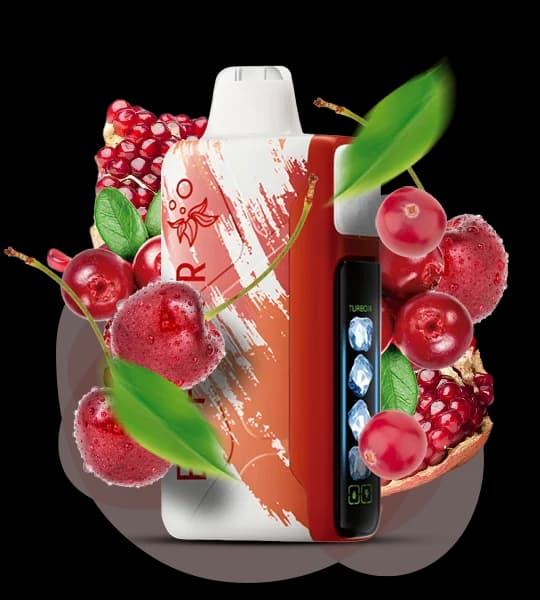 Єльф Бар Ice King 30000 Cherry pomegranate cranberry - 🍒 Гранат, журавлина, вишня