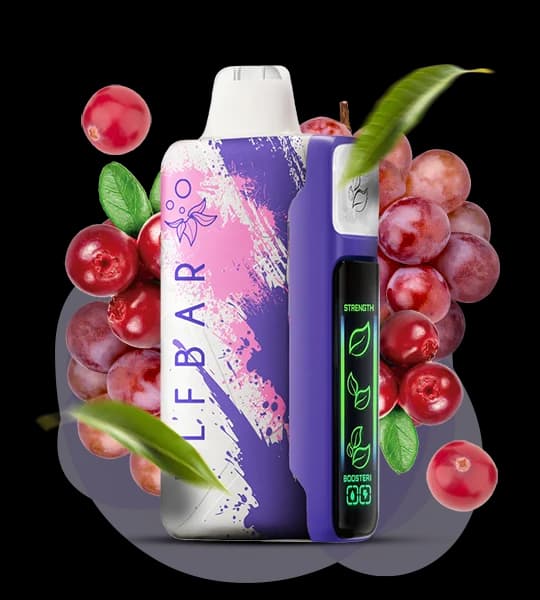 Єльф Бар Nic King 30000 Grape Cranberry - 🍇 Виноград, журавлина