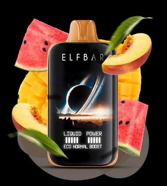 Єльф Бар 40000 Moon Night Mango peach watermelon - 🥭🍑🍉 Манго, персик, кавун