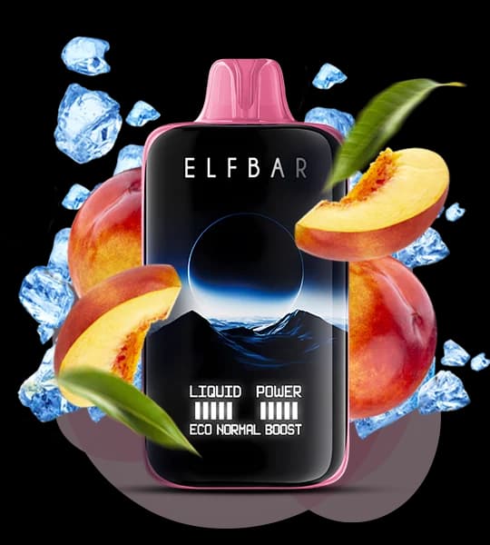 Єльф Бар 40000 Moon Night Peach ice - 🍑🧊 Персик з льодом