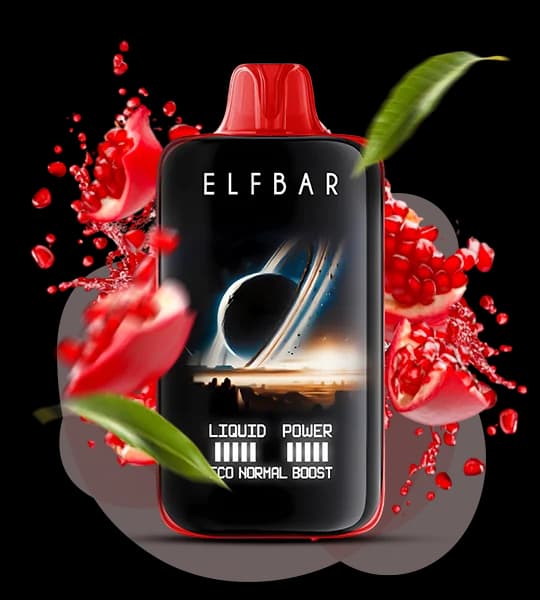 Єльф Бар 40000 Moon Night Pomegranate brust - 💥 Гранатовий вибух