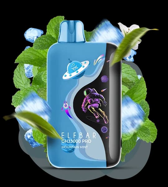 Єльф Бар GH 33000 Pro Mountain Mint - 🌿 Гірська м'ята