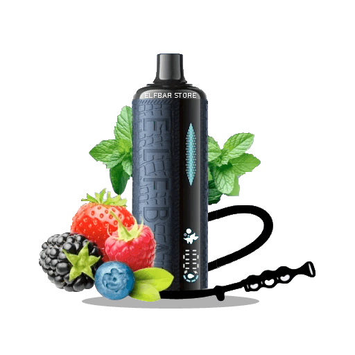 Єльф Бар E-Shisha 12000 Berry Mint - 🍓🫐🧊 Ягідний мікс з м'ятою