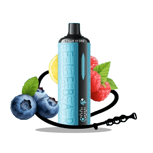 Єльф Бар E-Shisha 12000 Blue Razz Lemonade - 💙🍋 Свіжий лимонад з синьої малини