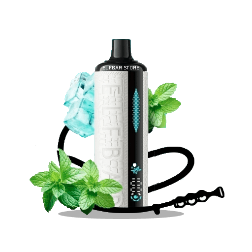 Єльф Бар E-Shisha 12000 Mint Frezze - ❄️🍃 Крижана м'ята / М'ятний фриз