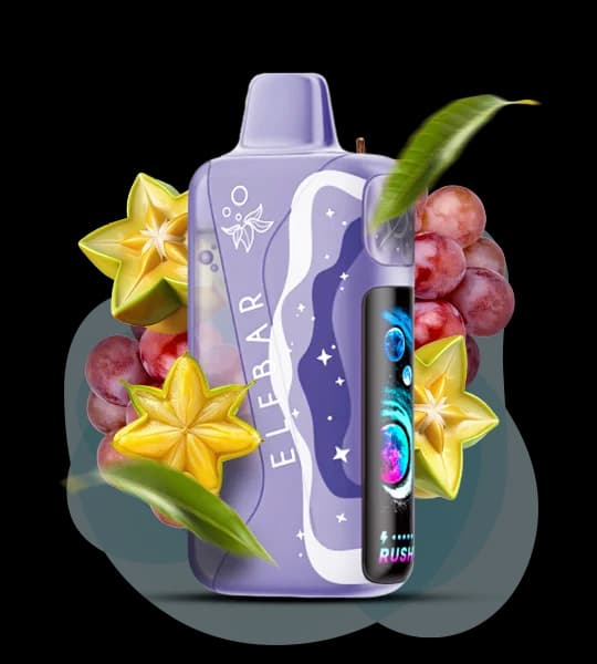Elf Bar Lush King Pro 40000 Starfruit Grape - 🌟🍇 Карамбола та виноград