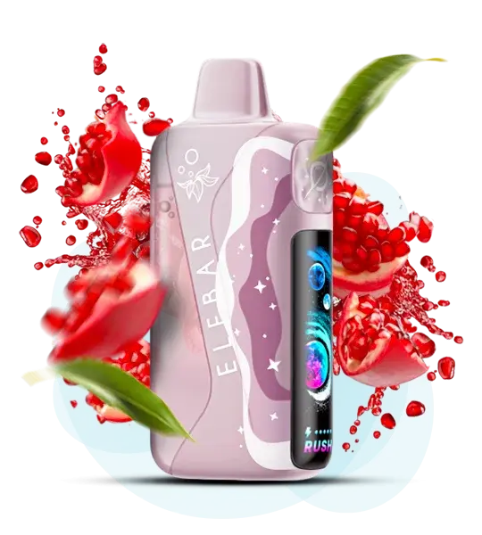 Elf Bar Lush King Pro 40000 Pomegranate Burst - 🍎💥 Гранатовий вибух - купить в Киеве с доставкой по Украине