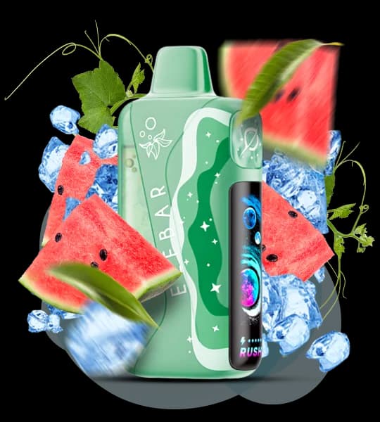 Elf Bar Lush King Pro 40000 Watermelon Ice - 🍉❄️ Кавун із льодом фото оригінального Єльф Бар