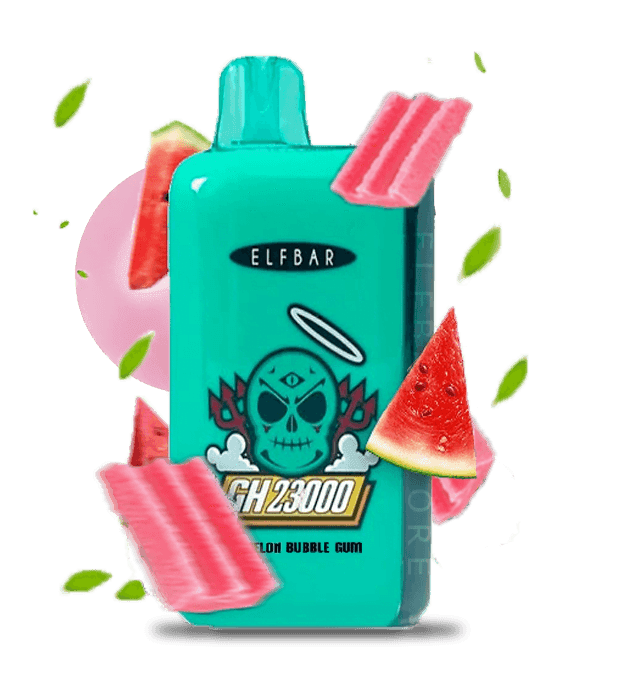 Єльф Бар GH 23000 Watermelon gum - 🍉🍬 Кавунова жуйка