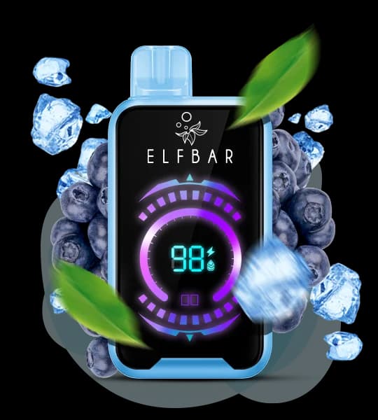 Єльф Бар FS 18000 Blueberry Ice - 🫐🧊 Чорниця з льодом