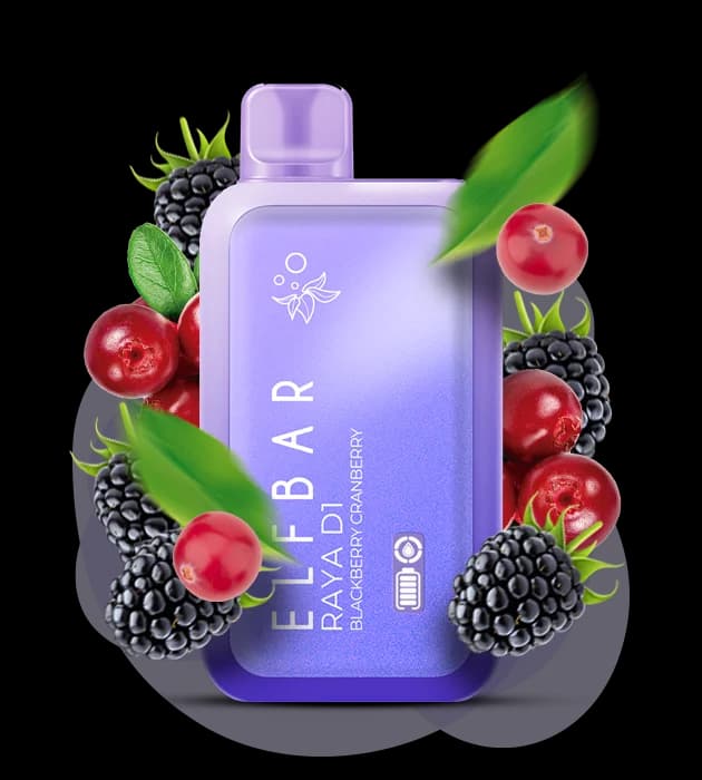 Єльф Бар RAYA 13000 Blackberry Cranberry - 🫐 Ожина, журавлина