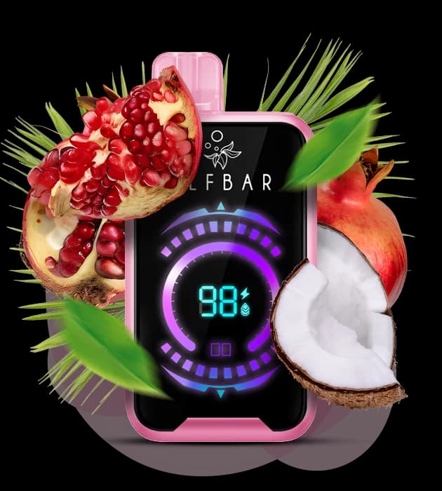 Єльф Бар FS 18000 Pomegranate Coconut - 🥥 Гранат, кокос