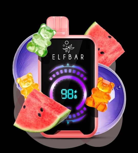 Єльф Бар FS 18000 Watermelon Bubble Gum - 🍉🍬 Кавунова жуйка