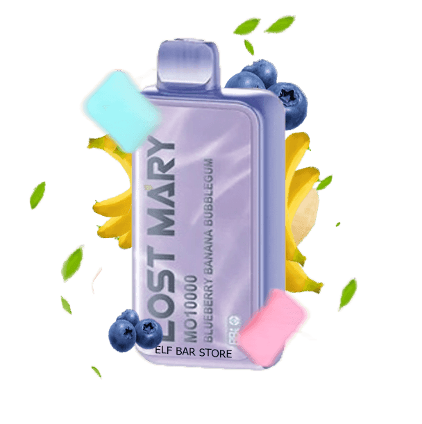 Lost Mary MO 10000 Blueberry Banana Bubblegum - 🫐🍌🍬 Чорниця, банан, баблгам