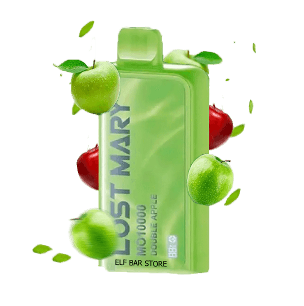 Lost Mary MO 10000 Double Apple - 🍏🍏 Подвійне яблуко фото оригінального Єльф Бар